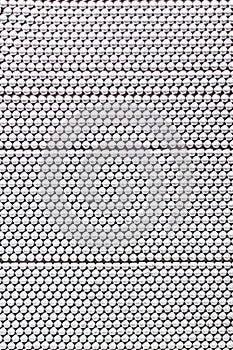 Lines from metal balls