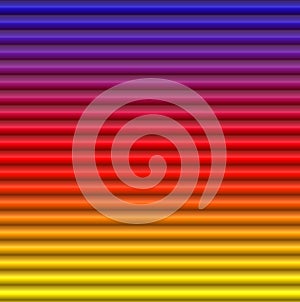 Lines On Rainbow Background