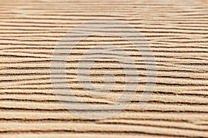 Lines in the sand of a beach, Fuerteventura