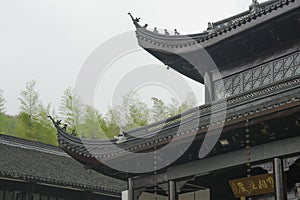 Linfeng Temple in Anji, Zhejiang, China.