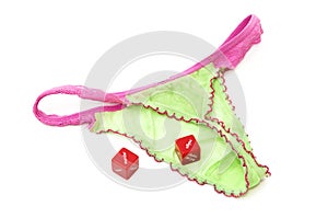 Lingerie love dice