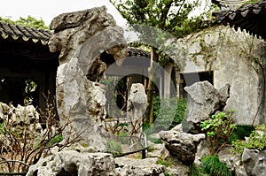 Yellowstone Granite Architecture, Lingering Garden, Suzhou, China