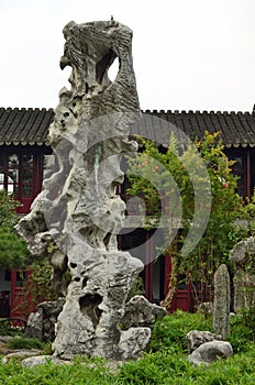 Yellowstone Granite Architecture, Lingering Garden, Suzhou, China