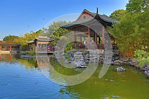Lingnan Garden at hong kong