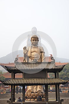 China Wuxi Lingshan Buddha photo