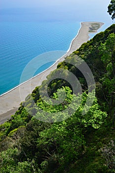 The Oliveri Tindari Lagoon Sicily Italy photo