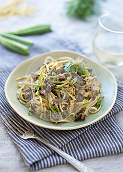 Linguini with Chicken