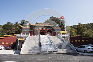 Lingyan Zen Temple in Nanjing, Jiangsu