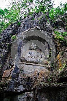 Lingyin Temple Buddha statue