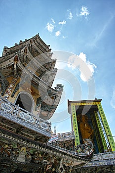 Linh Phuoc Pagoda temple