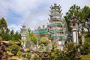 Linh Son Pagoda in Da Lat, Vietnam