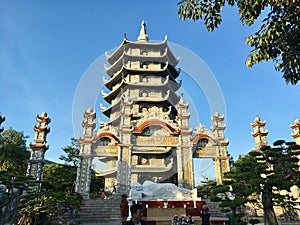 Linh Ung pagoda temple in Danang, Vietnam