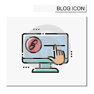 Link color icon