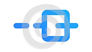 Link Connection Icon, Networking and Pairing, vector design Generative AI