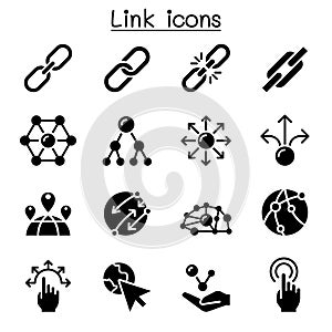 Link icon set