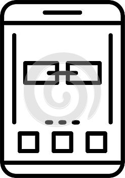 Link Outline Vector Icon