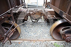 Link between railroad cars