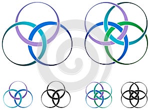 Linked circles Logo photo