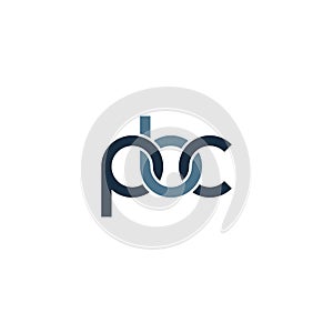 Linked Letters PBC monogram logo design