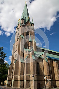 Linköping Cathedral exterior Ostergotland Sweden