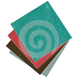 Linoleum samples