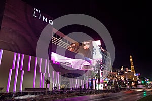 The Linq Hotel and Casino at night - Las Vegas, Nevada, USA