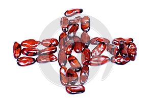 Linseed oil capsules