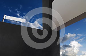 Lintels in the clouds