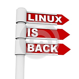 Linux is back photo