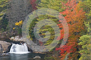 Linville Falls Cascade