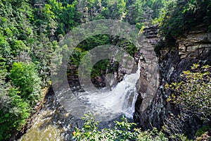 Linville Falls in North Carolina, USA