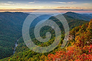 Linville Gorge, Sunrise, North Carolina