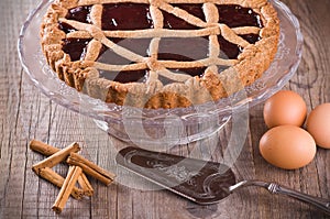 Linzer torte.