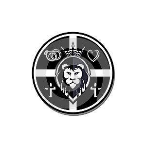 Lion as logo design