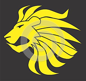 Lion Cat Vector Design Clipart photo