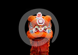 Lion dancer Chinese style