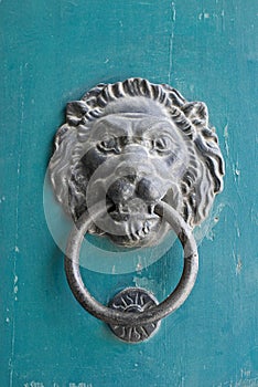 Lion door handle