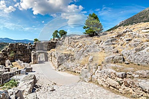 Lion Gate in Mycenae, Greece