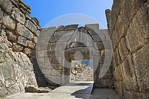 Lion Gate at Mycenae, Greece