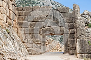 Lion Gate Mycenae Greece