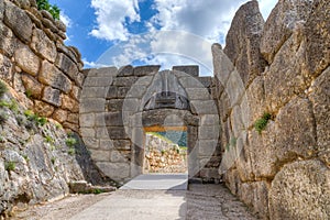 Lion Gate, Mycenae, Greece