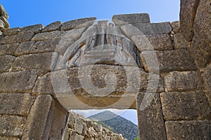 Lion Gate at Mycenae, Greece