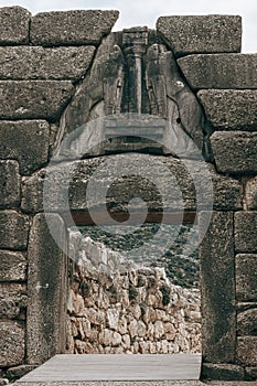 Lion Gate - Mycenae - Greece