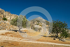 Lion Gate at Ruins of Mycenae