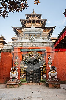 Lion gate of Taleju temple