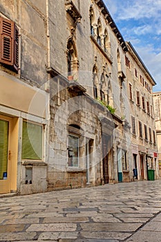 Lion ghotic house, Porec photo