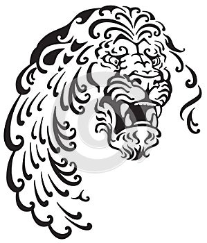 Lion head