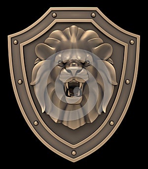 Lion Head Blazon
