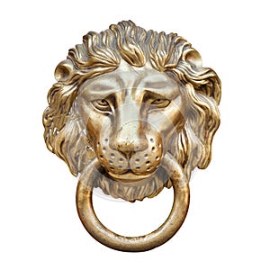 Lion head, Door knocker