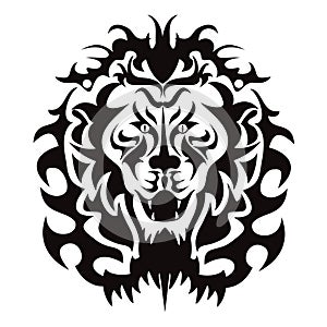 Lion Head Graphic